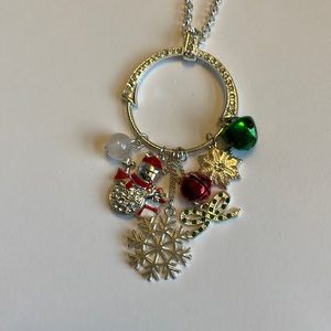 Christmas Charm Long Necklace